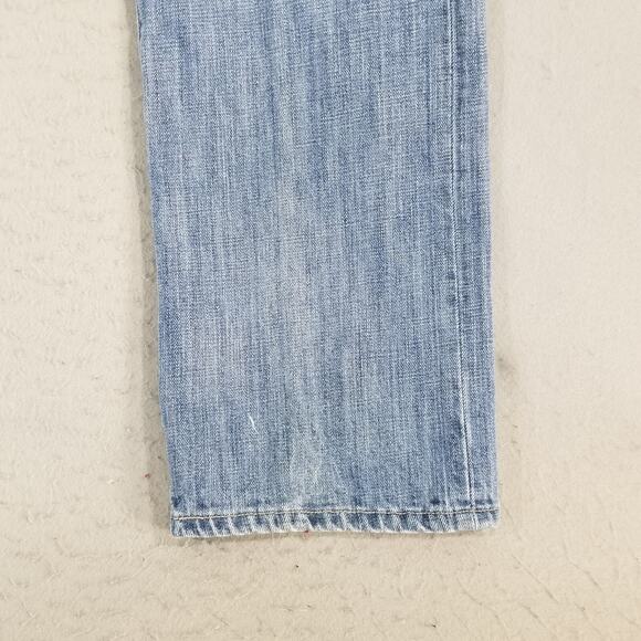 Levi's 501 jeans men's 36x32 original button fly regular fit blue denim pants - Picture 6 of 12